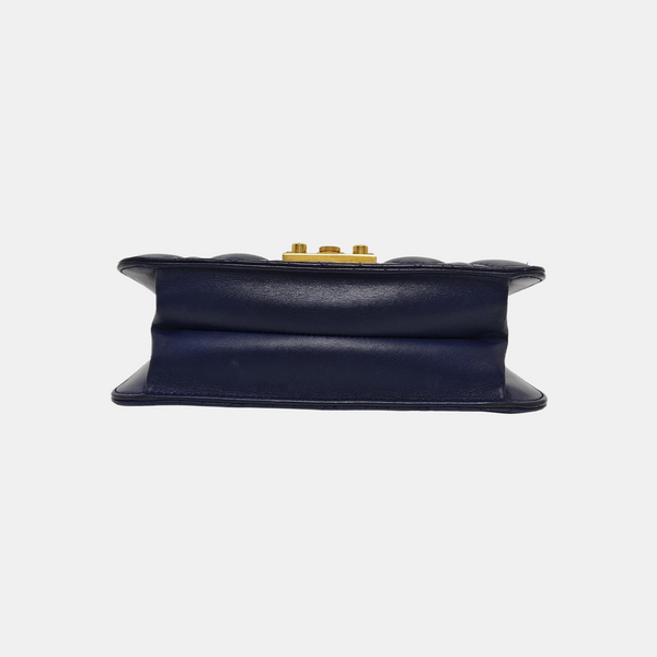 Dioraddict Cannage Lambskin Blue
