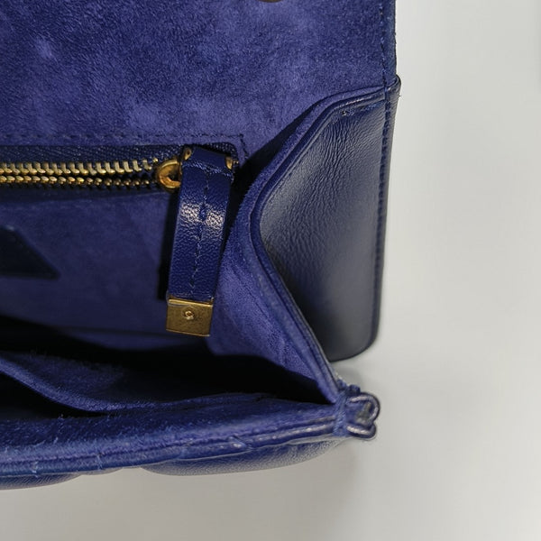 Dioraddict Cannage Lambskin Blue
