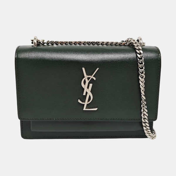 SUNSET Mini Calfskin Green