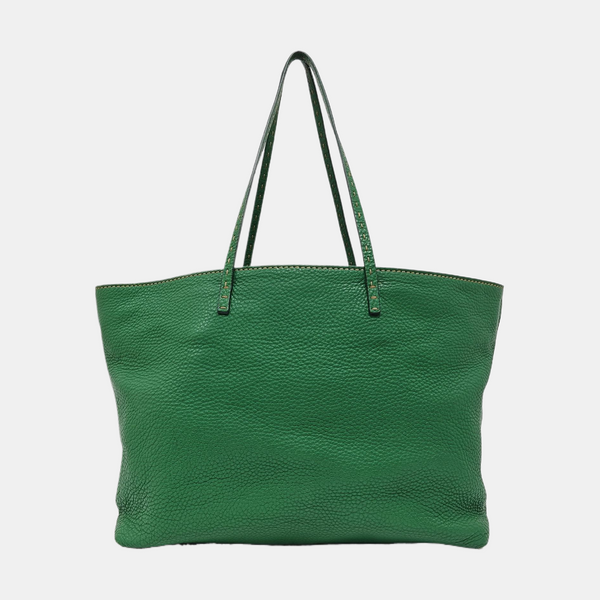 Calfskin Tote Bag Green