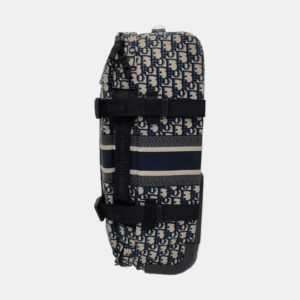 Diortravel Mini Oblique Fabric Blue
