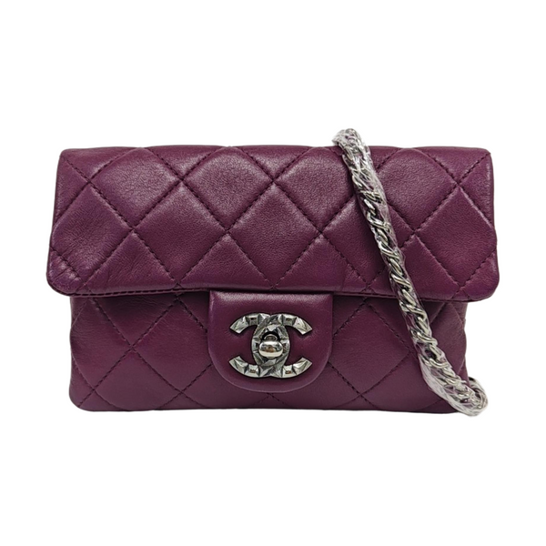 Quilted Lambskin Purple