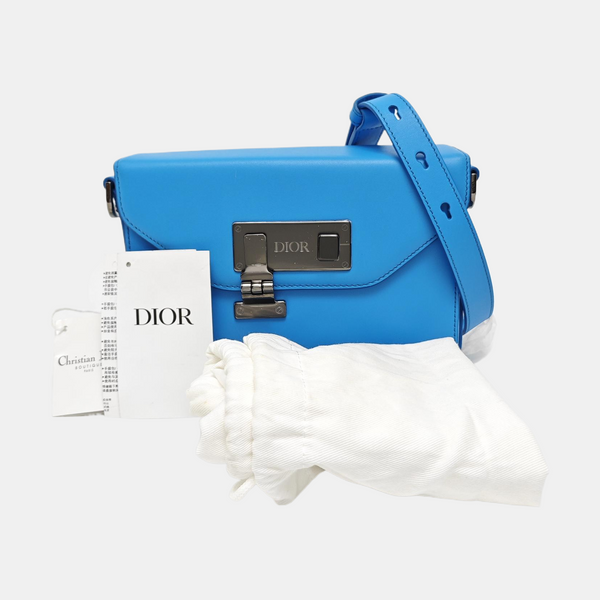 Lock Calfskin Blue