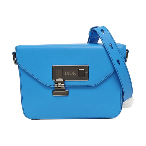 Lock Calfskin Blue