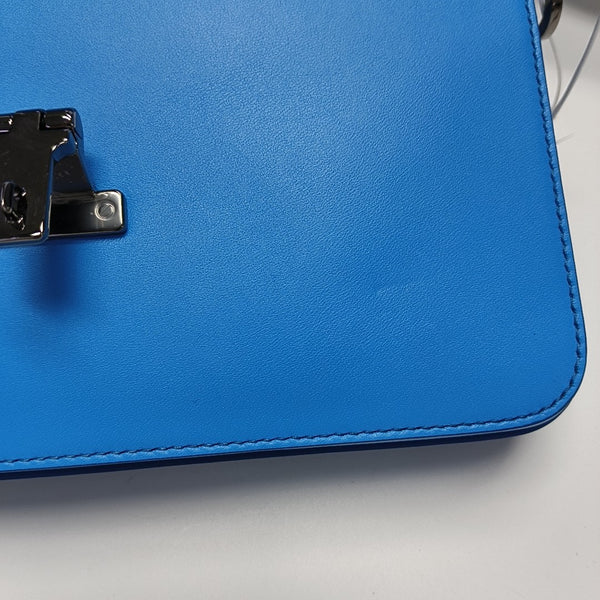 Lock Calfskin Blue