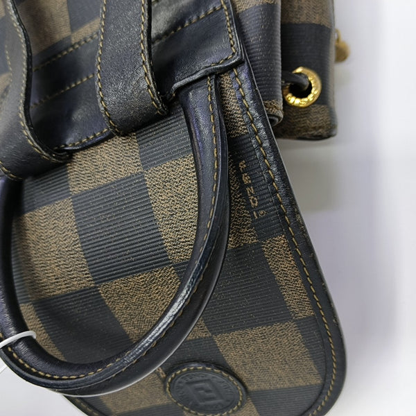 Coated Canvas Backpack Multicolor