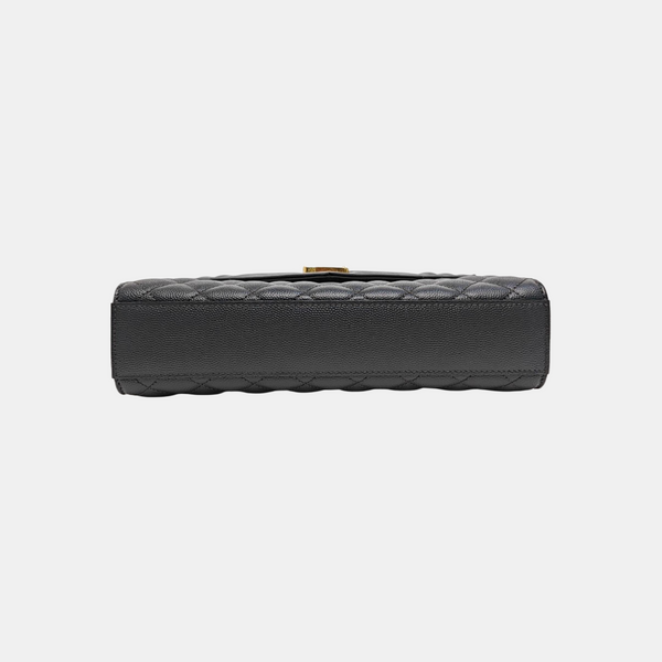 ENVELOPE Medium Quilted Calfskin Gray