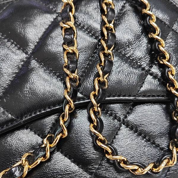 CLASSIC FLAP Mini Quilted Lambskin Black