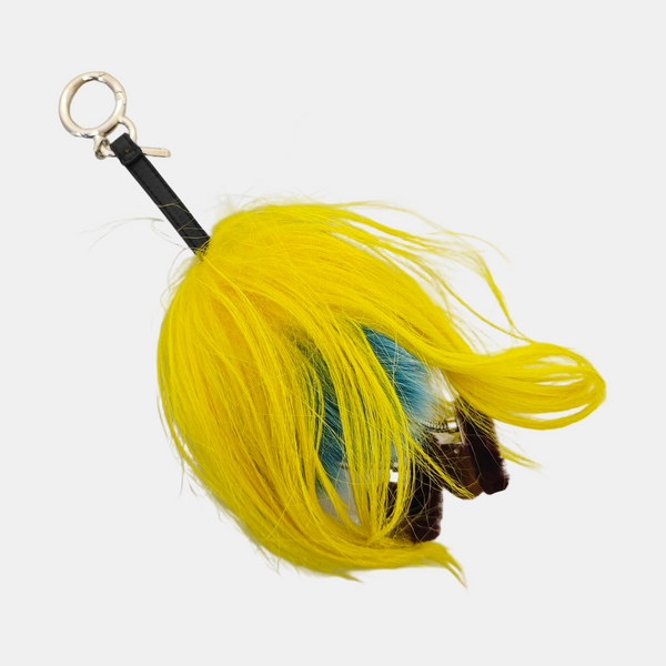 Authenticated pre-owned Fabric Multicolor Bag Charm - Bag Charm at Looply