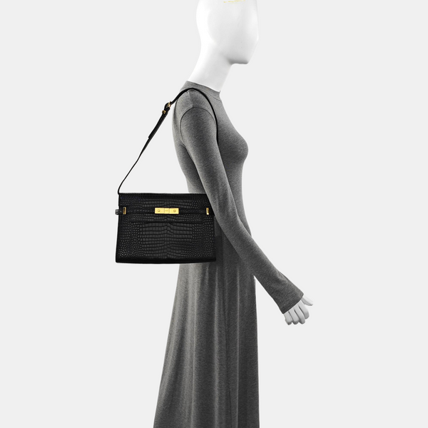 MANHATTAN Calfskin Black