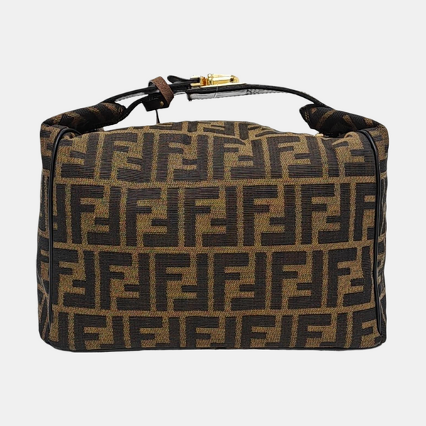 Canvas Top Handle Bag Brown