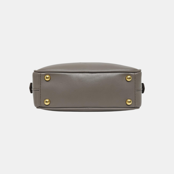 Arcadie Small Leather Gray