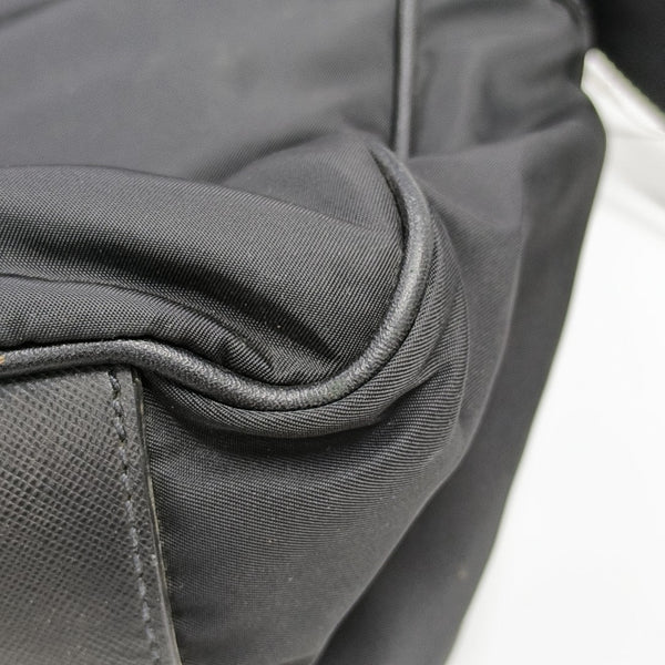 Nylon Shoulder Bag Black