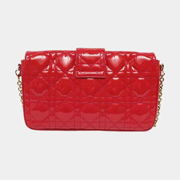 New Lock Cannage Patent Leather Red