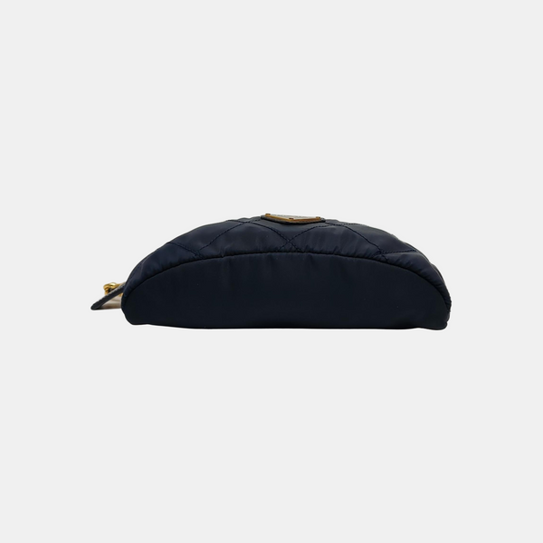 Nylon Quilted Nylon Blue