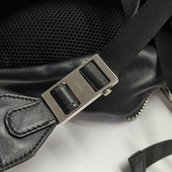 Calfskin Backpack Black
