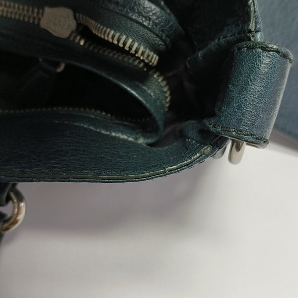 Classic City Small Lambskin Green