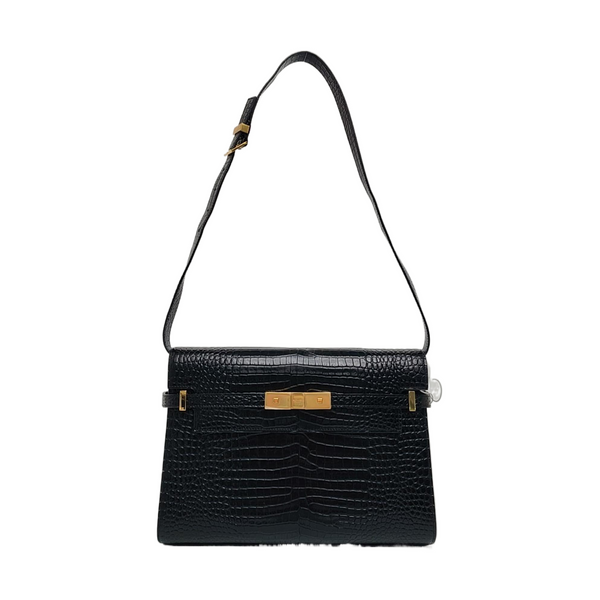 MANHATTAN Calfskin Black