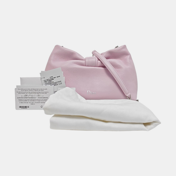 Dior Bow Small Lambskin Pink