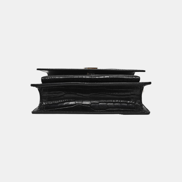 SUNSET Mini Calfskin Black