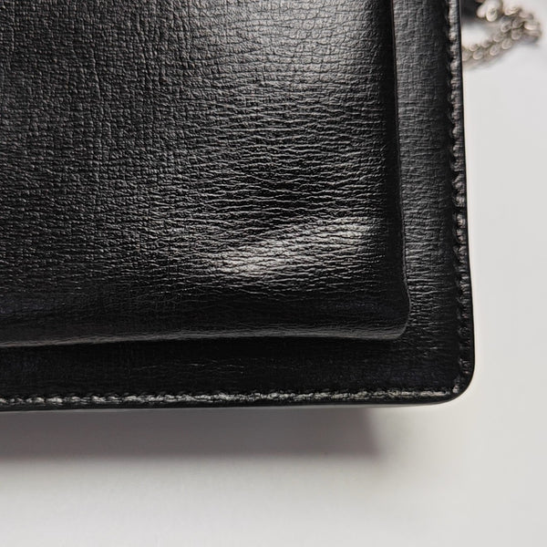 SUNSET Mini Calfskin Black