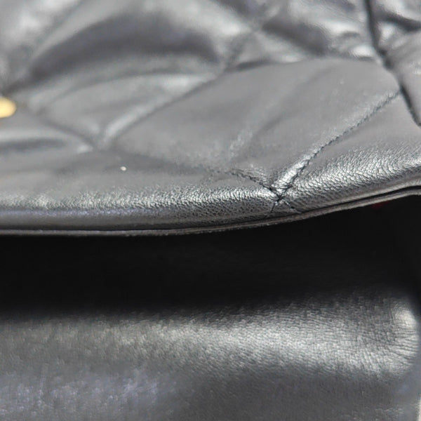 CHANEL 19 Small Quilted Lambskin Black