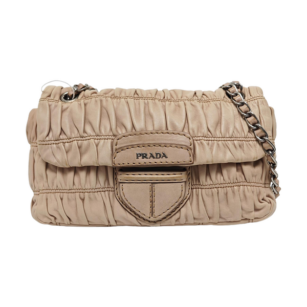Gaufre Quilted Lambskin Pink