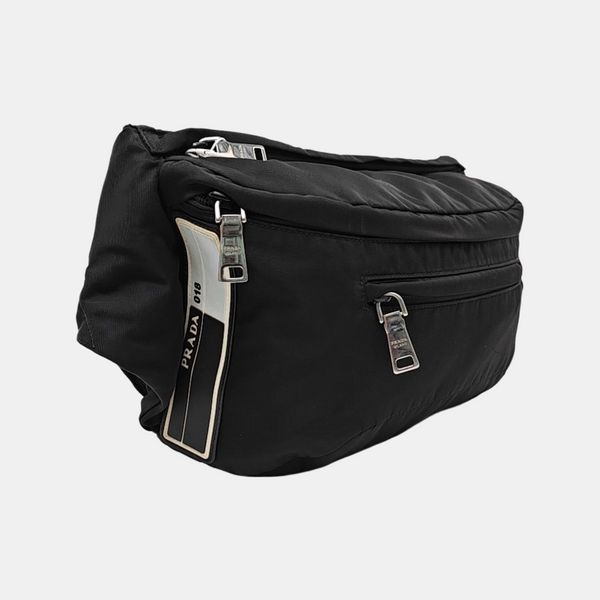 Nylon Belt Bag Black