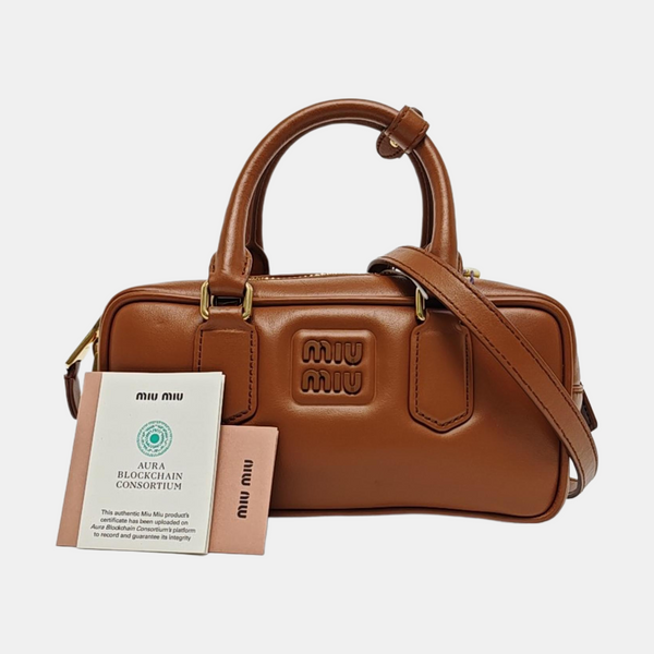 Arcadie Small Calfskin Brown