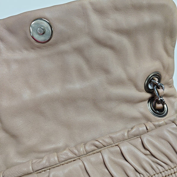 Gaufre Quilted Lambskin Pink