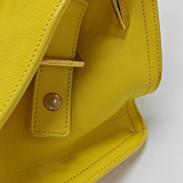 CHYC Y LIGNE Small Calfskin Yellow