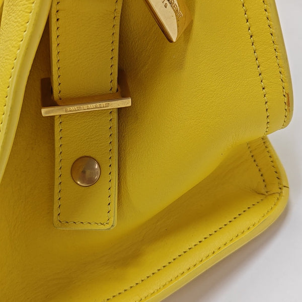 CHYC Y LIGNE Small Calfskin Yellow