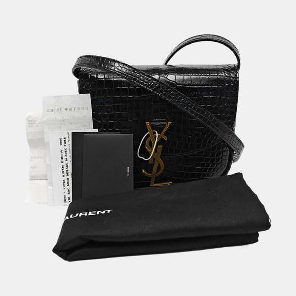 KAIA Small Calfskin Black