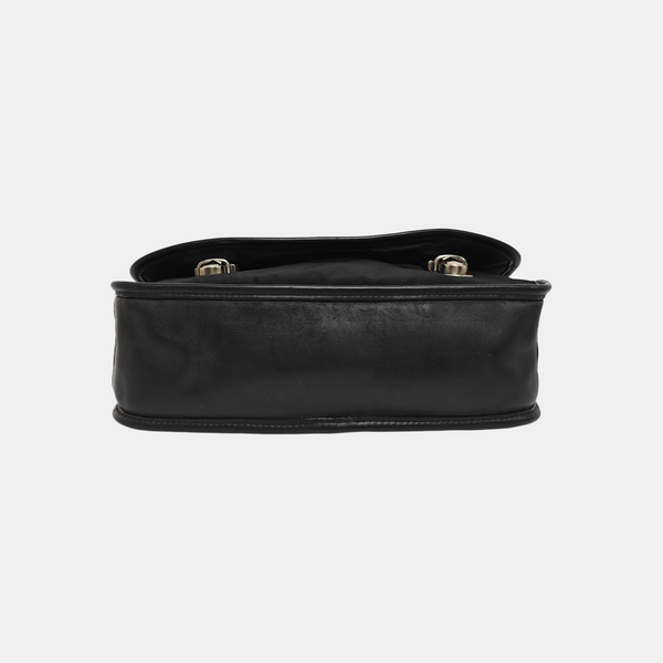 Nylon Top Handle Bag Black