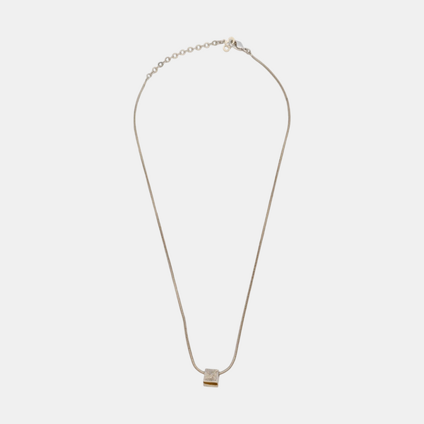 Authenticated pre-owned Silver-tone Metal Silver Necklace - Necklace at Looply