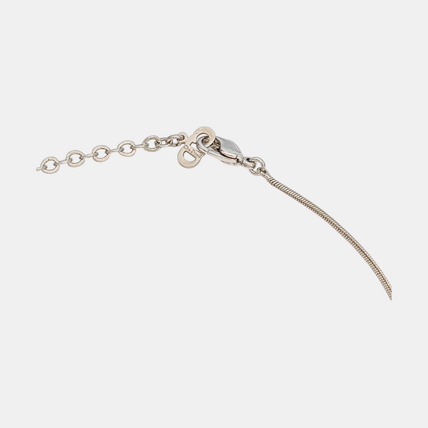 Authenticated pre-owned Silver-tone Metal Silver Necklace - Necklace at Looply