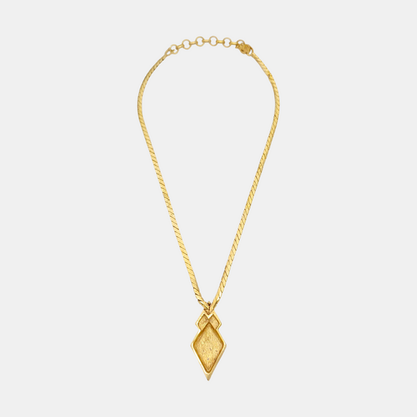 Authenticated pre-owned Gold-tone Metal Gold Necklace - Necklace at Looply