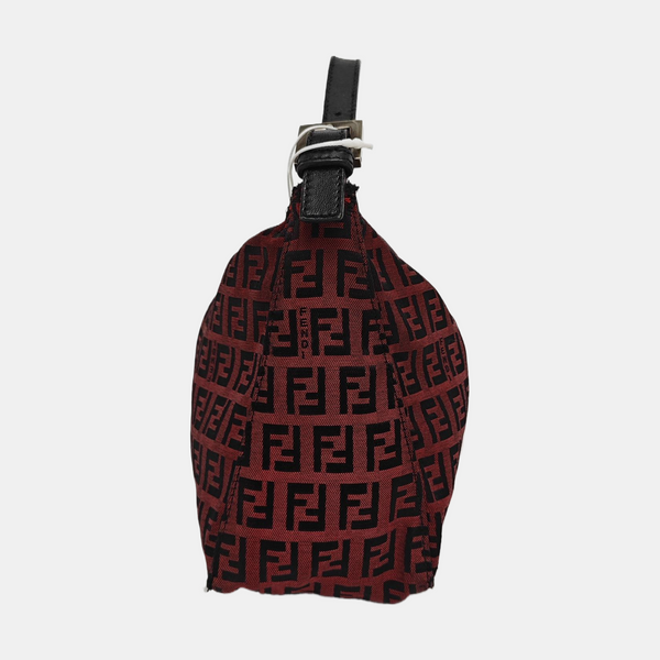 Canvas Top Handle Bag Red