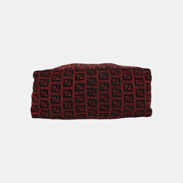Canvas Top Handle Bag Red