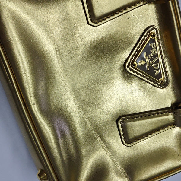 Calfskin Tote Bag Gold