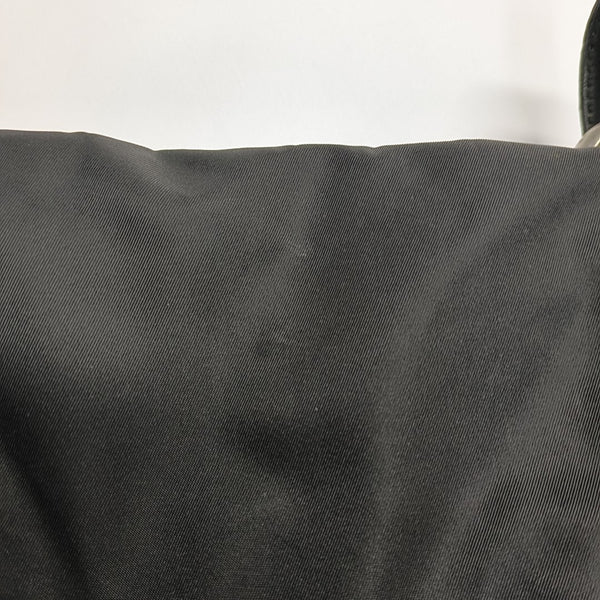 Nylon Top Handle Bag Black