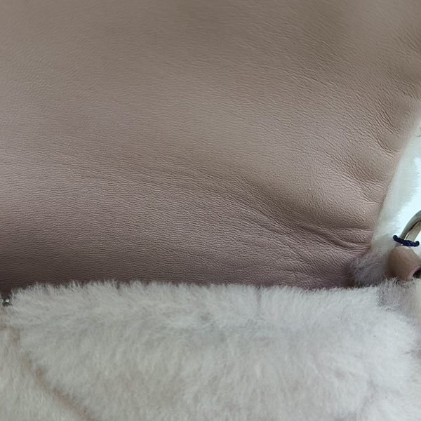 Fabric Shoulder Bag Pink