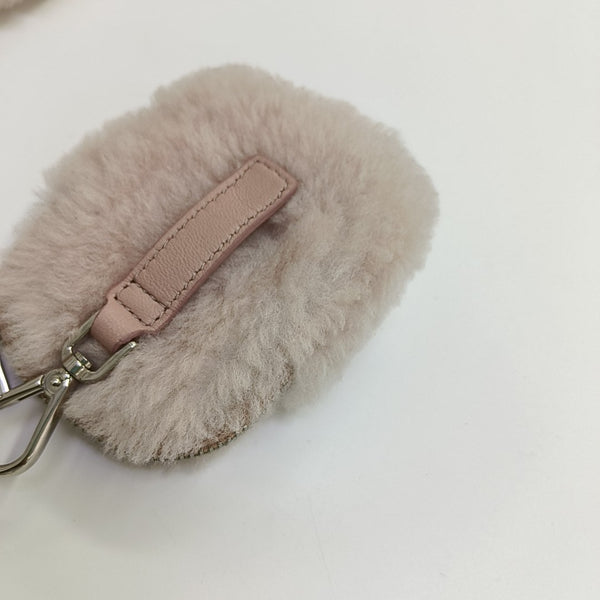 Fabric Shoulder Bag Pink