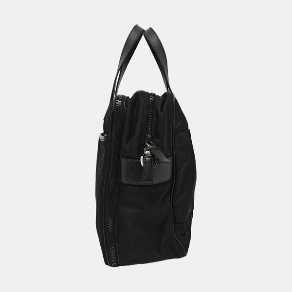 Nylon Shoulder Bag Black