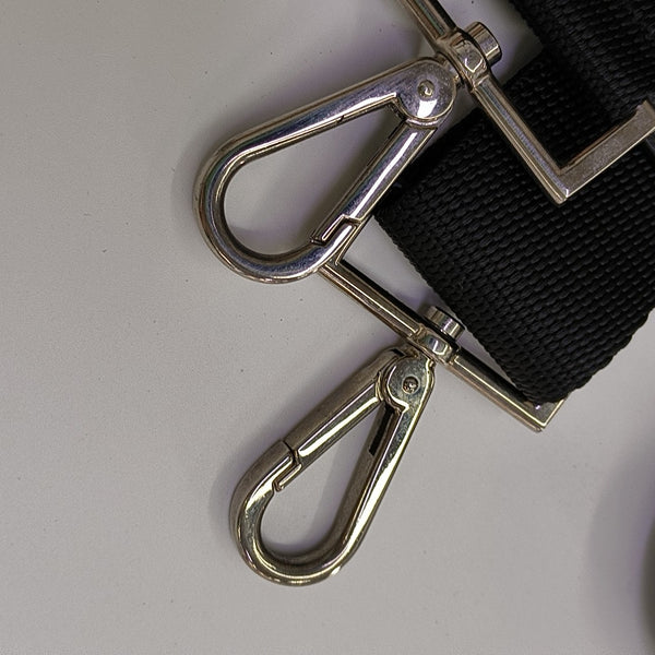 Nylon Shoulder Bag Black