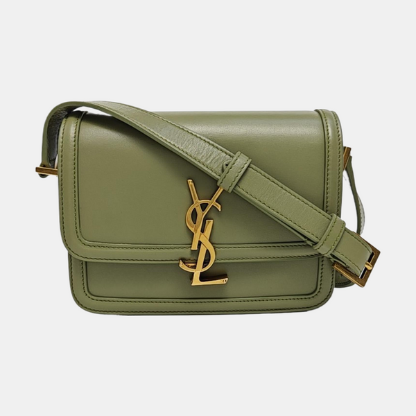 SOLFERINO Small Calfskin Green