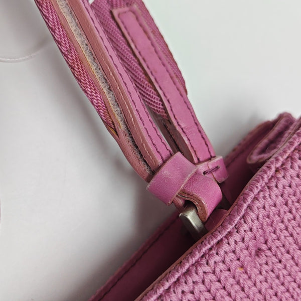 Fabric Tote Bag Pink