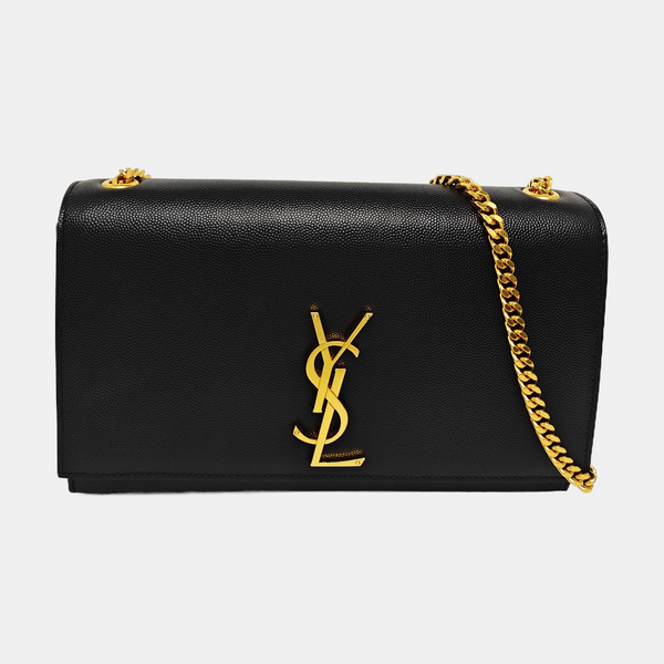 KATE Medium Calfskin Black