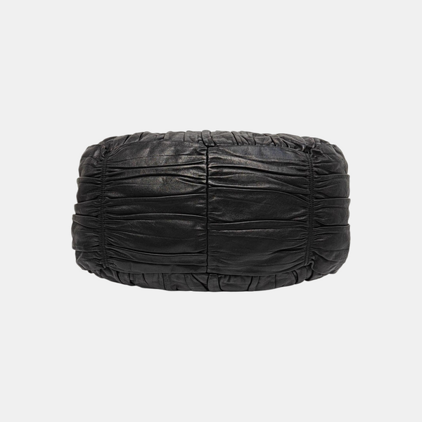 Gaufre Quilted Lambskin Black