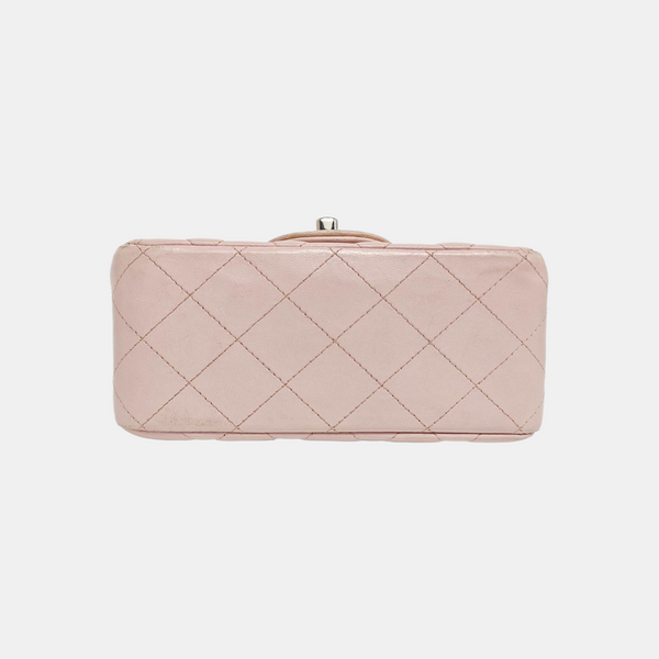 CLASSIC FLAP Mini Quilted Lambskin Pink